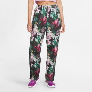 NIKE Floral Windbreaker Standard Fit Pants